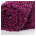 Nádherný fialový koberec Shaggy
