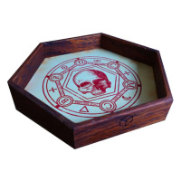 Dřevěný Dice Tray - Dice Macabre