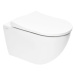 WC závěsné VitrA S60 bílé včetně sedátka, zadní odpad 7510-003-6288