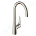 Hansgrohe 72810800 - Dřezová baterie, vzhled nerezu