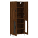 vidaXL Skříň highboard hnědý dub 69,5 x 34 x 180 cm kompozitní dřevo