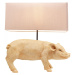 KARE Design Stolní lampa Animal Pig 50cm