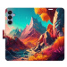 iSaprio Flip pouzdro Colorful Mountains pro Samsung Galaxy A25 5G