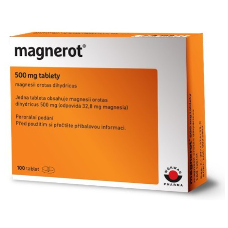 MAGNEROT 500MG neobalené tablety 100 I