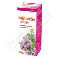 Müllerův sirup s mateřídouškou a vitaminem C 245ml