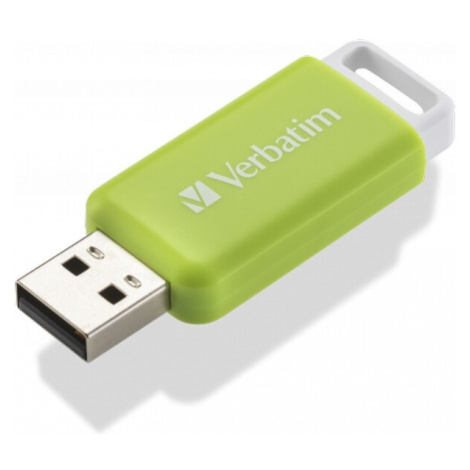 VERBATIM Flash Disk 32GB DataBar USB 2.0 Drive, zelený Zelená