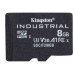 Kingston MicroSDHC karta 8GB Industrial C10 A1 pSLC Card Single Pack