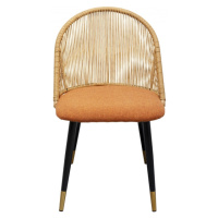 KARE Design Polstrovaná jídelní židle Danza Orange