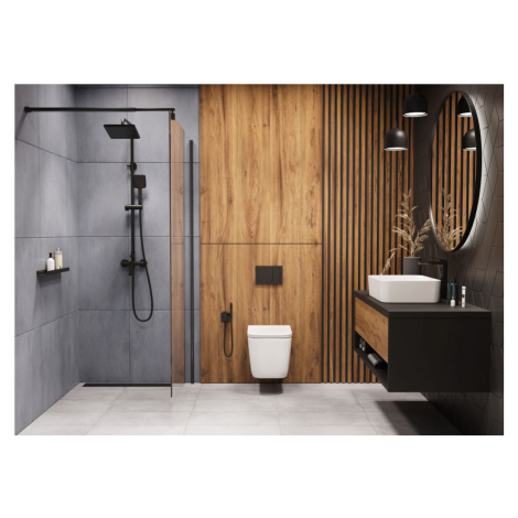 INVENA Závěsná WC mísa PAROS, včetně soft/close sedátka CE-90-001-W