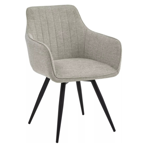 Signal Otočné jídelní křeslo Ballo Brego světle béžové