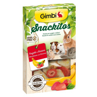 Gimbi Snackitos - jahoda a banán 60 g