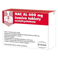 NAC AL 600 mg 20 šumivých tablet