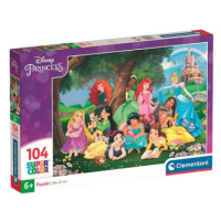 Clementoni - Puzzle 104 Disney princezny