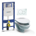 Geberit - Set Duofix (modul, Sigma 01 bílá, Nova Pro klozet + sedátko) B1G