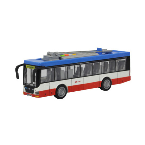CITY SERVICE CAR - Trolejbus červeno-modrý 1:16 Sparkys