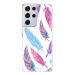 iSaprio Feather Pattern 10 pro Samsung Galaxy S21 Ultra