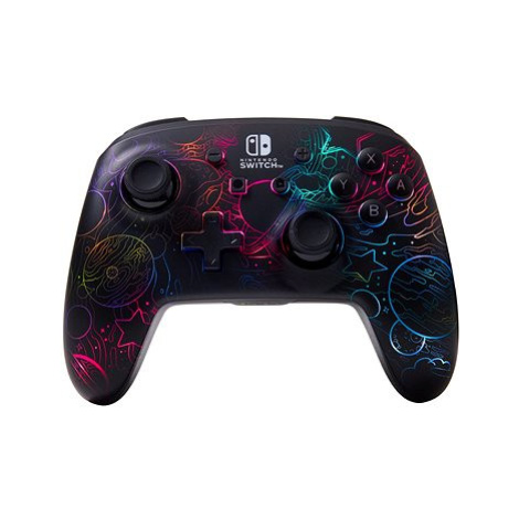 PowerA Enhanced Wireless Controller for Nintendo Switch with Lumectra - Galactic Vortex