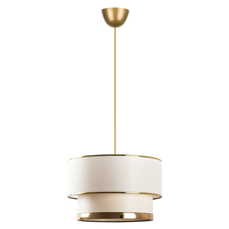 Opviq Závěsný lustr Cake krémový/zlatý Opviq lights