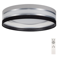 LED Stmívatelné stropní svítidlo SMART CORAL LED/24W/230V černá/šedá + DO