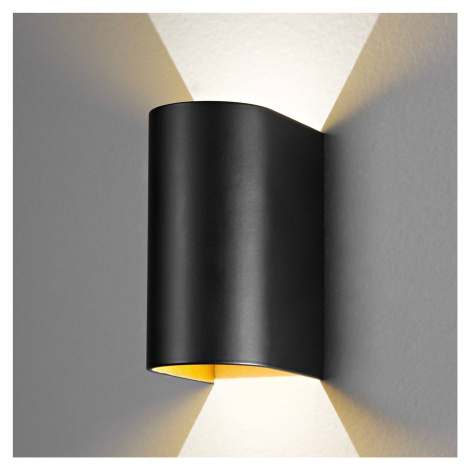 Egger Licht LED nástěnné světlo Feeling, černo-zlatá