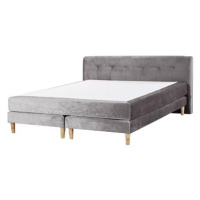 BELIANI postel MARQUISE 180 × 200 cm, šedá