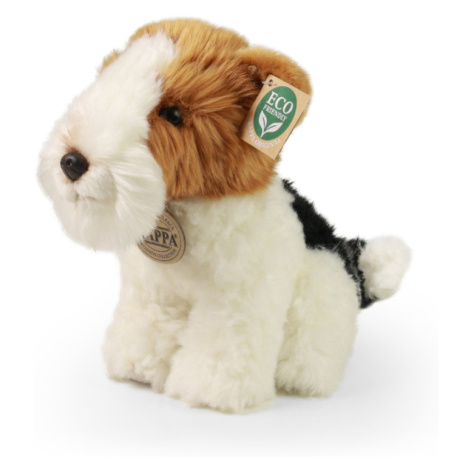 Rappa Plyšový pes Foxteriér 18 cm ECO-FRIENDLY
