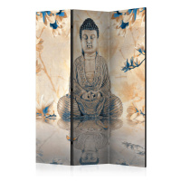 Paraván Buddha of Prosperity Dekorhome 225x172 cm (5-dílný)
