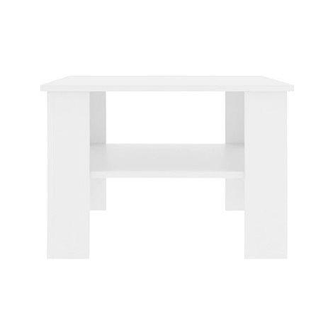 Konferenční stolek bílý 60x60x42 cm dřevotříska SHUMEE