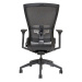 Kancelářská židle na kolečkách Office More MERENS BP – s područkami a bez opěrky hlavy Modrá BI 