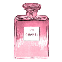 Ilustrace Chanel No.5, Finlay & Noa, 30 × 40 cm