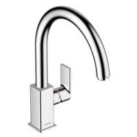 Dřezová baterie Hansgrohe Vernis Shape M35 s otočným ramínkem chrom 71871000