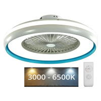 LED Stropní svítidlo s látorem LED/45W/230V 3000/4000/6500K modrá