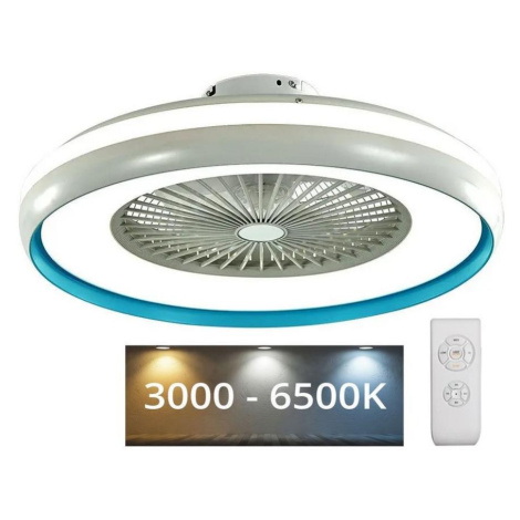 LED Stropní svítidlo s látorem LED/45W/230V 3000/4000/6500K modrá Donoci