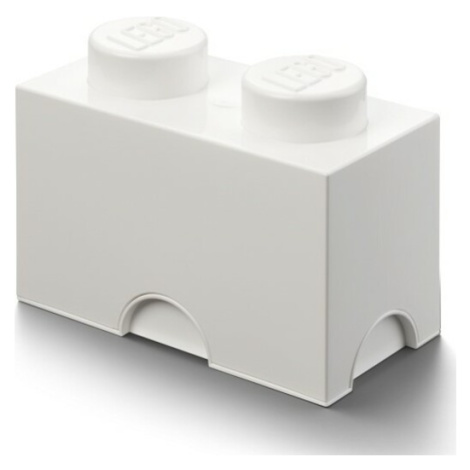 LEGO® úložný box 2 - bílá 125 x 250 x 180 mm