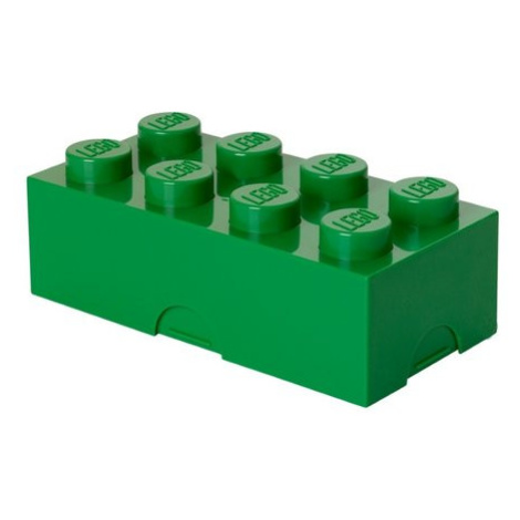 LEGO box na svačinu tmavě zelená