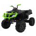 mamido Dětská elektrická čtyřkolka ATV XL černo zelená