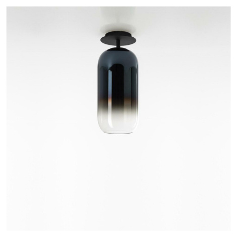 Artemide Gople Mini stropní - černá / modrá 1414350A