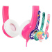 Sluchátka Wired headphones for kids Buddyphones Discover, Pink (727542484319)