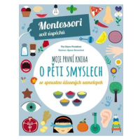 Moje první kniha o pěti smyslech se spoustou úžasných samolepek (Montessori: Svět úspěchů)