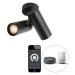 Smart spot black 2-light včetně Wifi GU10 - Scopio Honey