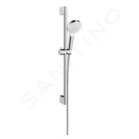 HANSGROHE Crometta Set sprchové hlavice, tyče a hadice, bílá/chrom 26533400