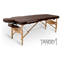 Skládací masážní stůl TANDEM Profi W2D Barva: čokoládová