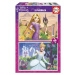 Puzzle Disney princezny: Locika a Popelka/2x48 dílků