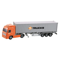 Kamion s kontejnerem na setrvačník