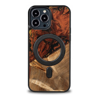 Pouzdro Bewood Unique pro iPhone 13 Pro Max 4 Živly Oheň s MagSafe