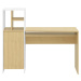 Pracovní stůl s deskou v dubovém dekoru 130x50 cm Mitch - TemaHome