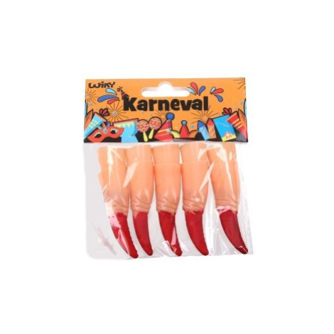 Set karneval - prsty 10 ks Wiky