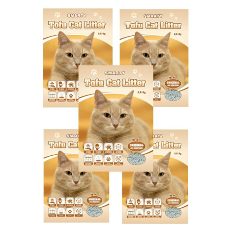 Smarty Tofu Cat Litter-Original-podestýlka bez vůně 6lt Juko