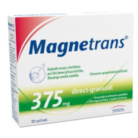 Magnetrans 375mg 20 tyčinek granulátu