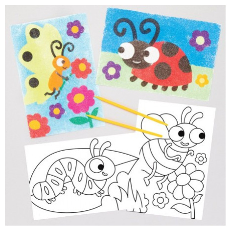 Obrázky broučci - pískování (8ks)